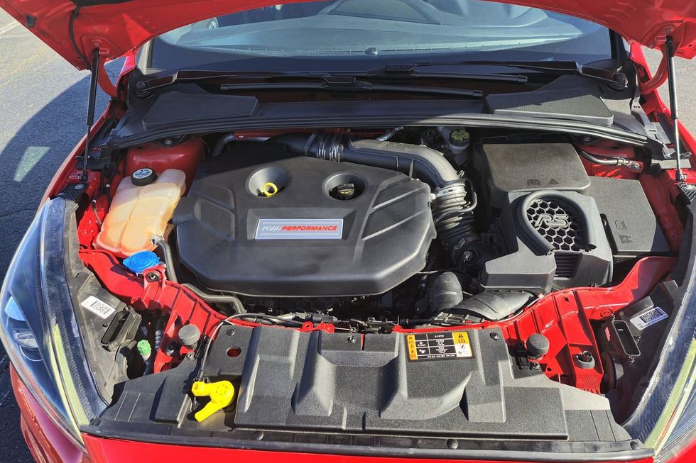 2018 Ford Focus RS 2.3-liter turbocharged four-cylinder engine