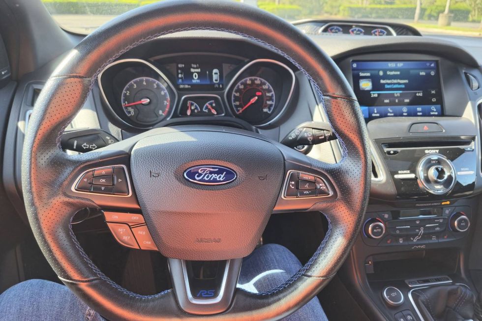 2018 Ford Focus RS limited edition, interior