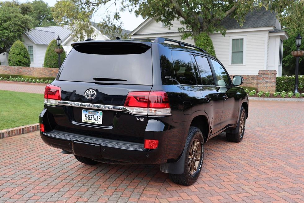 2020 Toyota Land Cruiser Heritage Edition, rear quarter