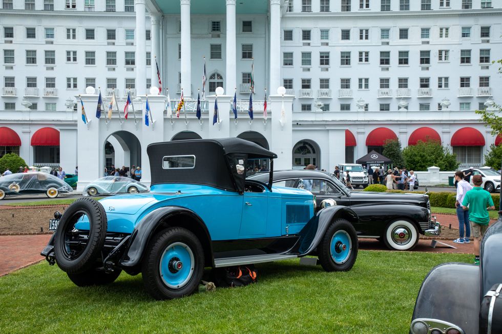 1928 Auburn 8115 Speedster Wins the 2023 Greenbrier Concours Best in