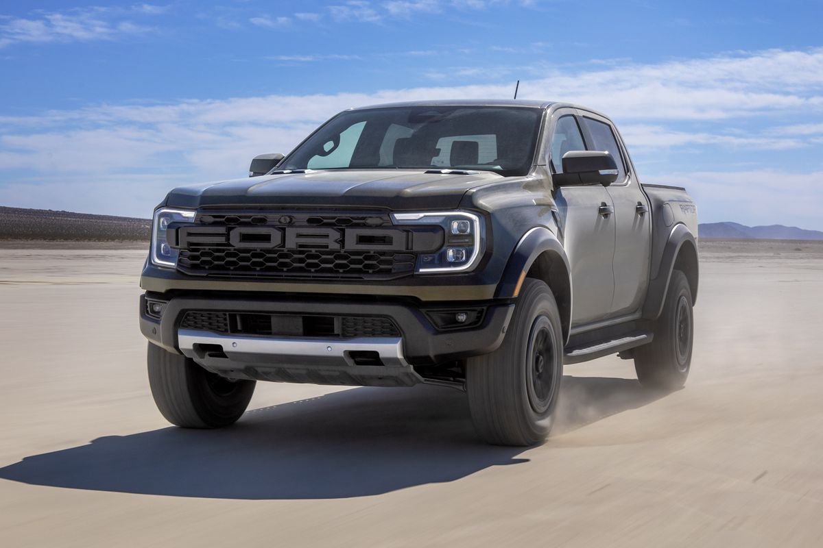 Ford's new muscle truck, Ranger Raptor, made possible by EVs
