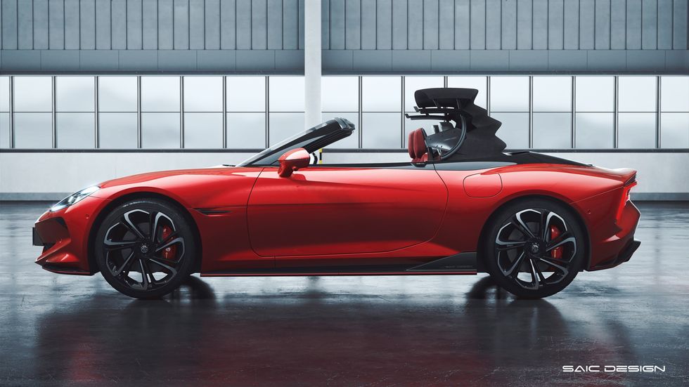 The MG Sports Car Returns for 2024 with the Electric Cyberster Roadster