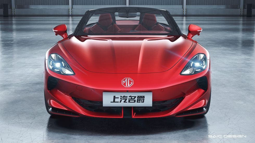 The MG Sports Car Returns for 2024 with the Electric Cyberster Roadster