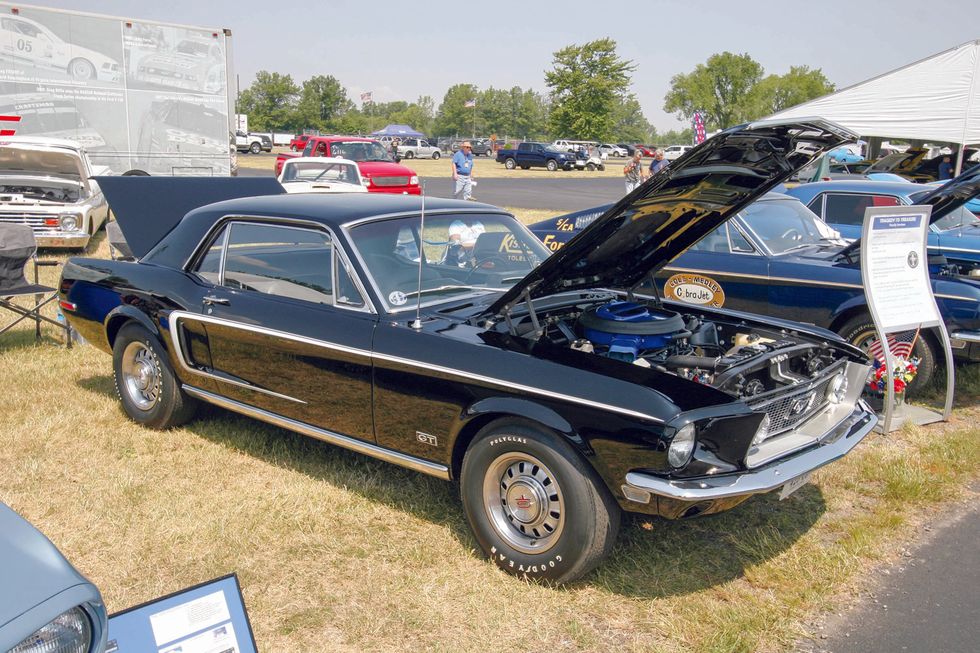 25th Annv. Ford Homecoming - Truitt's 1968.5 R-Code Mustang