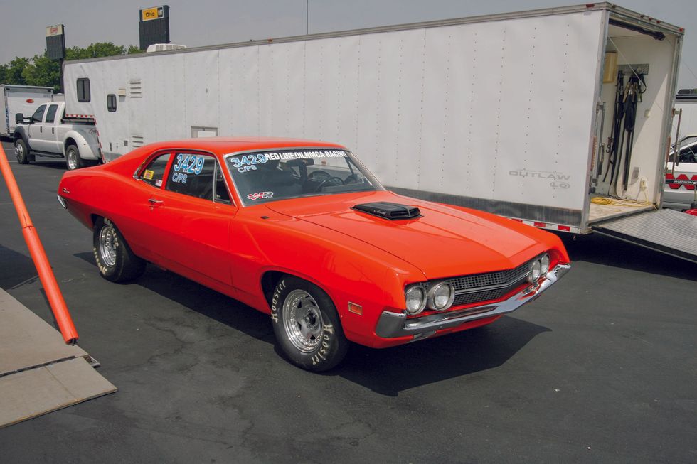 25th Annv. Ford Homecoming - \u201970\u00bd Falcon Drag Car