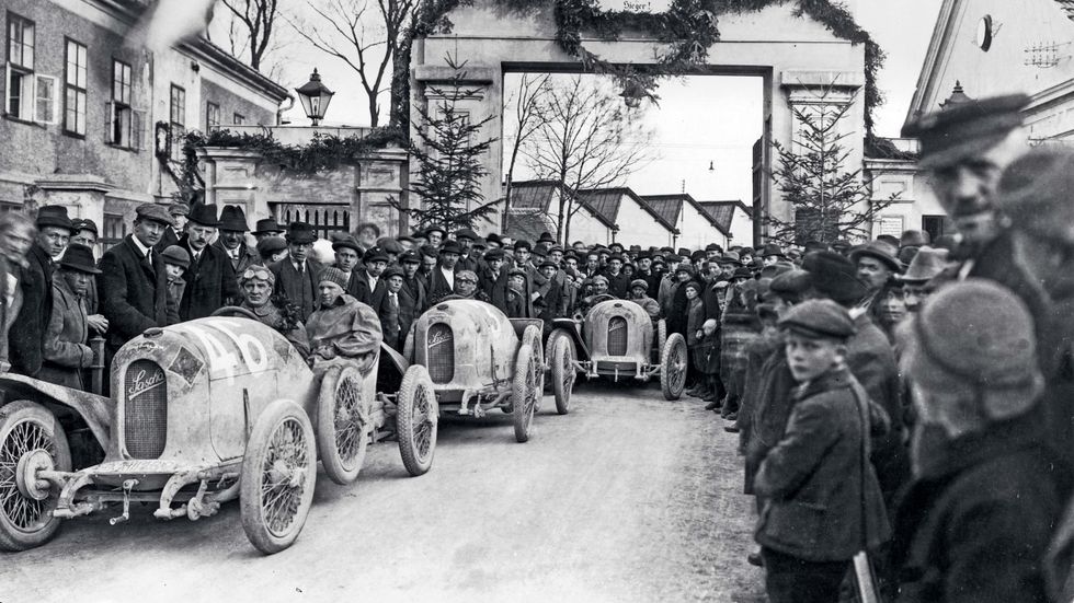 Austro-Daimler ADS-R historic racing photo