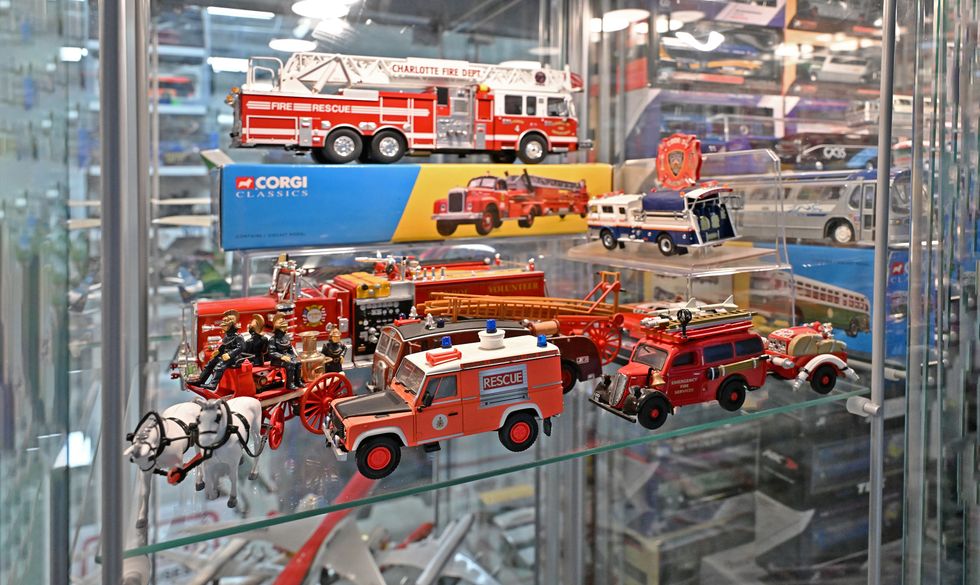 Awesome Diecast – Sammlung von Feuerwehrfahrzeug-Druckgussmodellen