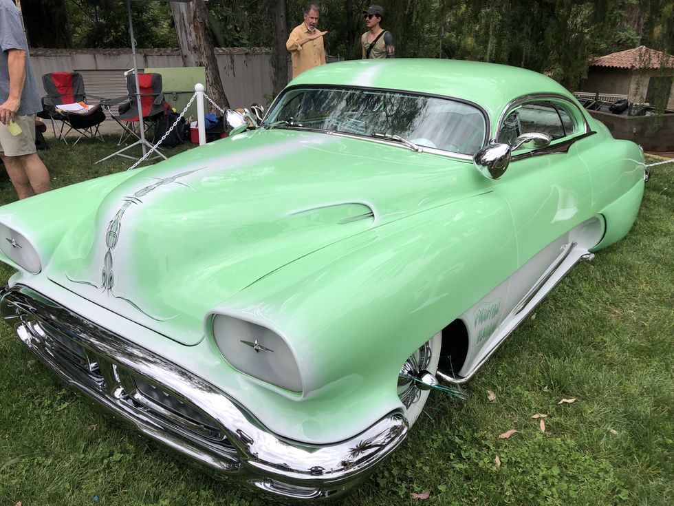 Benedict Castle Concours 2023 - "Phantom Voodoo" 1950 Chevrolet kustom