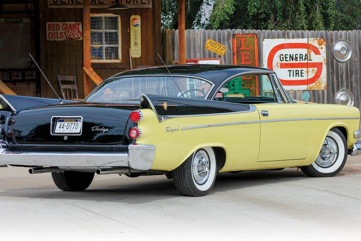 A 1958 Dodge Royal Lancer battles back from project car to show winner