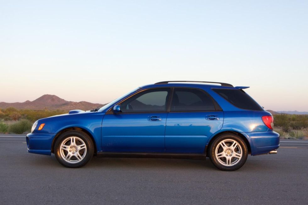 Blue must be the best paint color for cars because I've owned a bunch ...