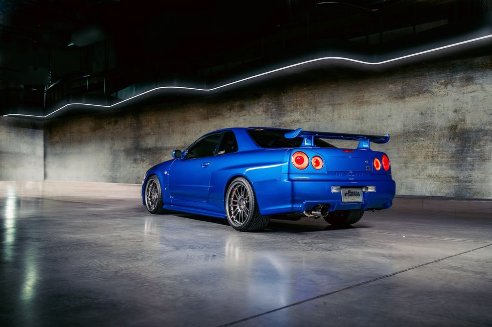 Bonhams to Offer Nissan Skyline R34 GT-R Driven by Paul Walker in Fast ...