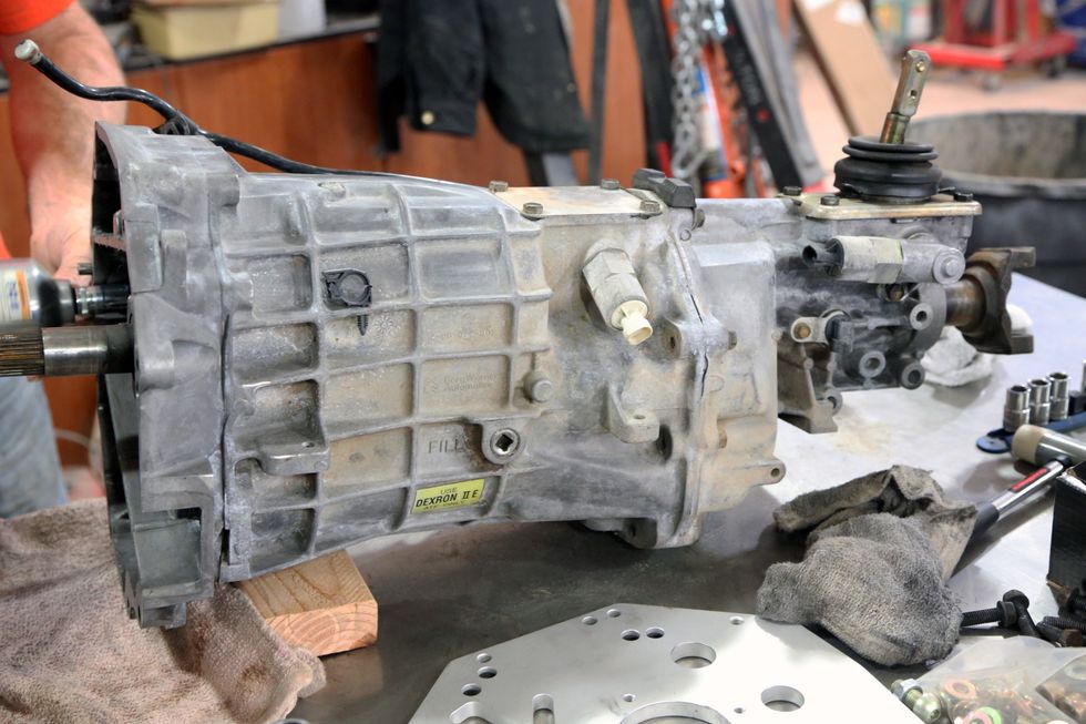 Borg-Warner/TREMEC T-56 from a 1993-1997 Chevrolet Camaro