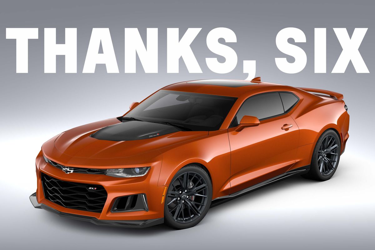 Chevrolet Bids Farewell to the SixthGeneration Camaro after 2024