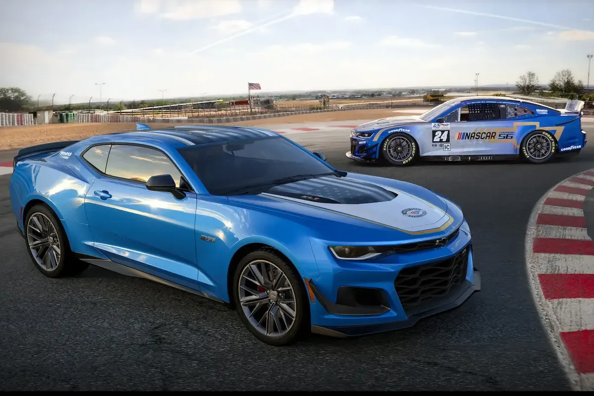 Chevrolet Honors Historic Le Mans NASCAR Entry with 2024 Camaro ZL1