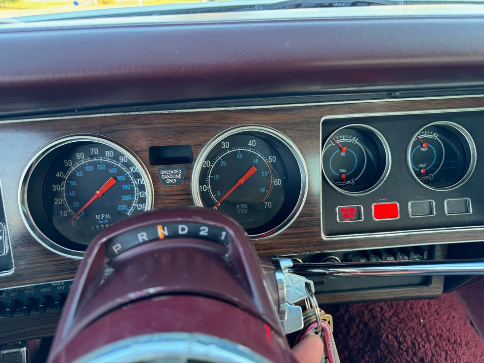 Classic Instruments 1976 Dodge Charger Cluster - Daytime