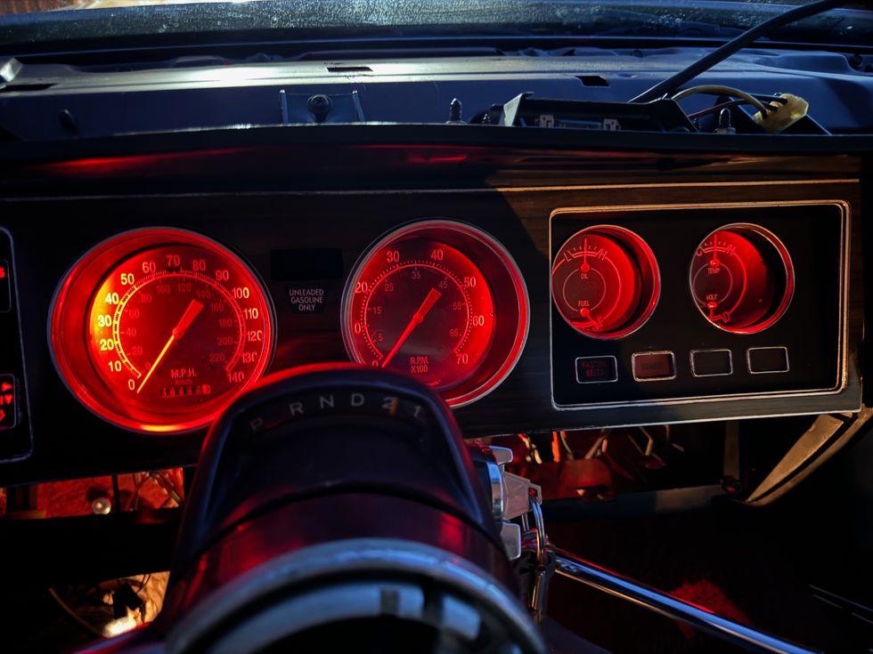 Classic Instruments 1976 Dodge Charger - Red