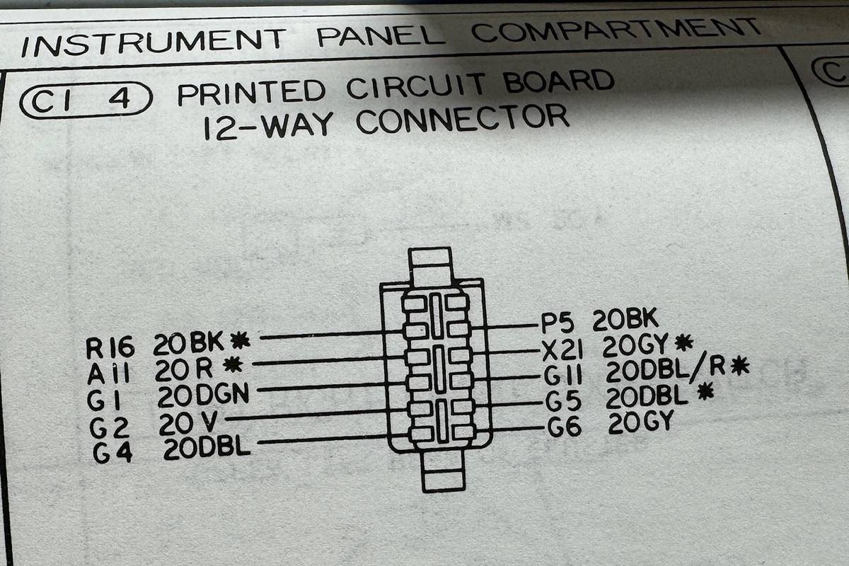 Classic Instruments installation - Chrysler FSM