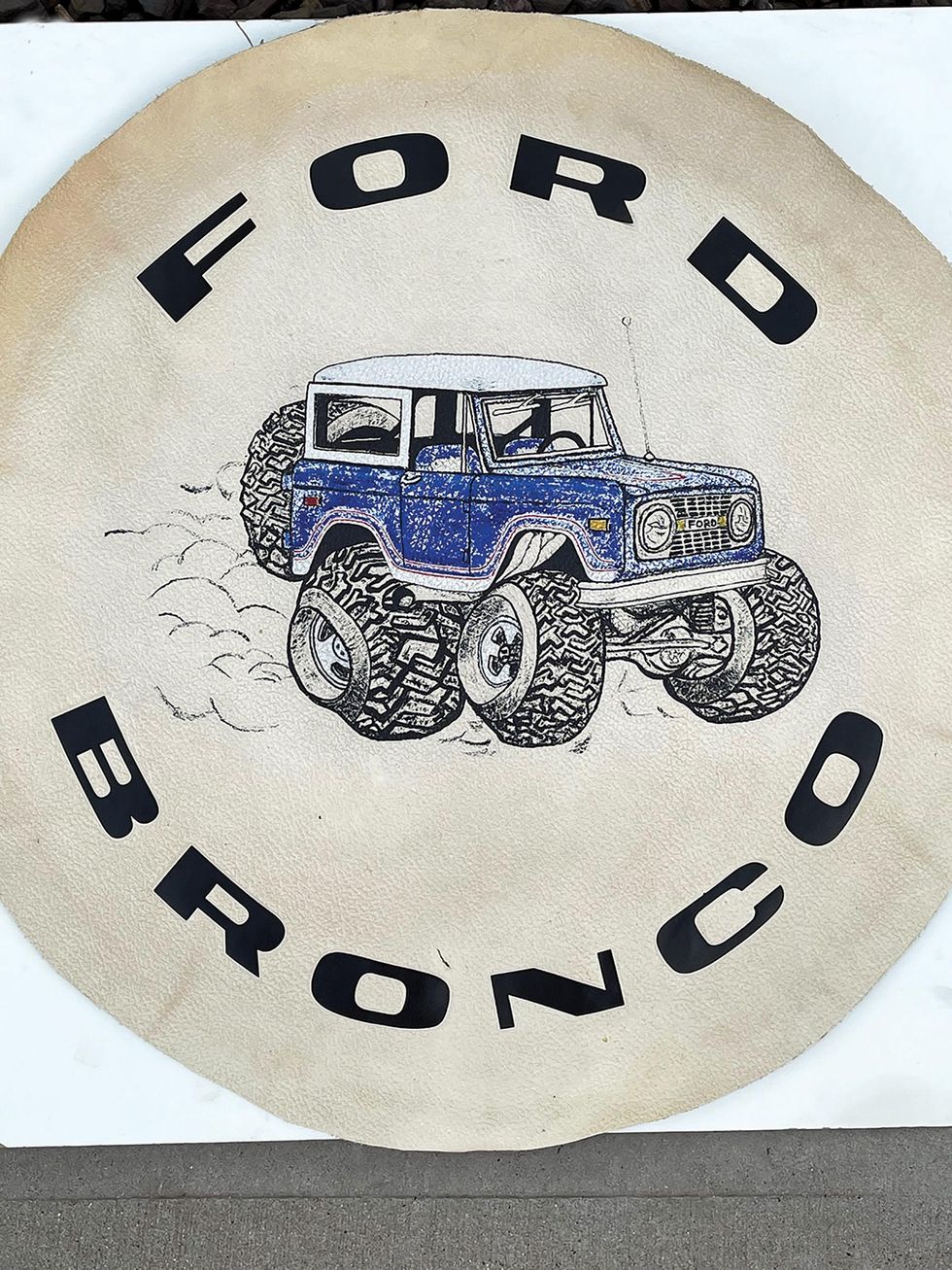 That clean 1972 Ford Bronco he bought for Colorado fourwheeling turned
