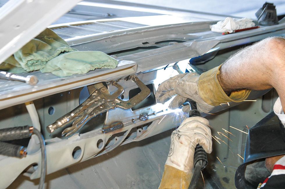 How to get started replacing and welding body panels Hemmings