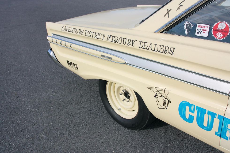 A weather-worn 1964 Mercury Comet Caliente serves as a canvas for a B ...