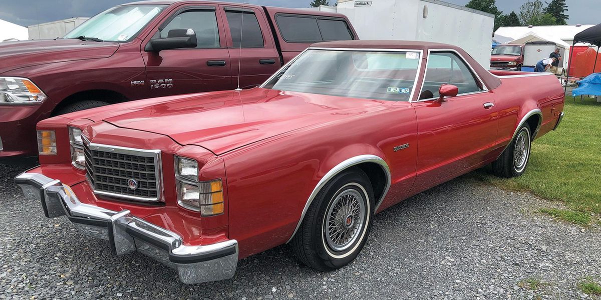 An all-original 1979 Ford Ranchero 500 just needs some touchups and ...