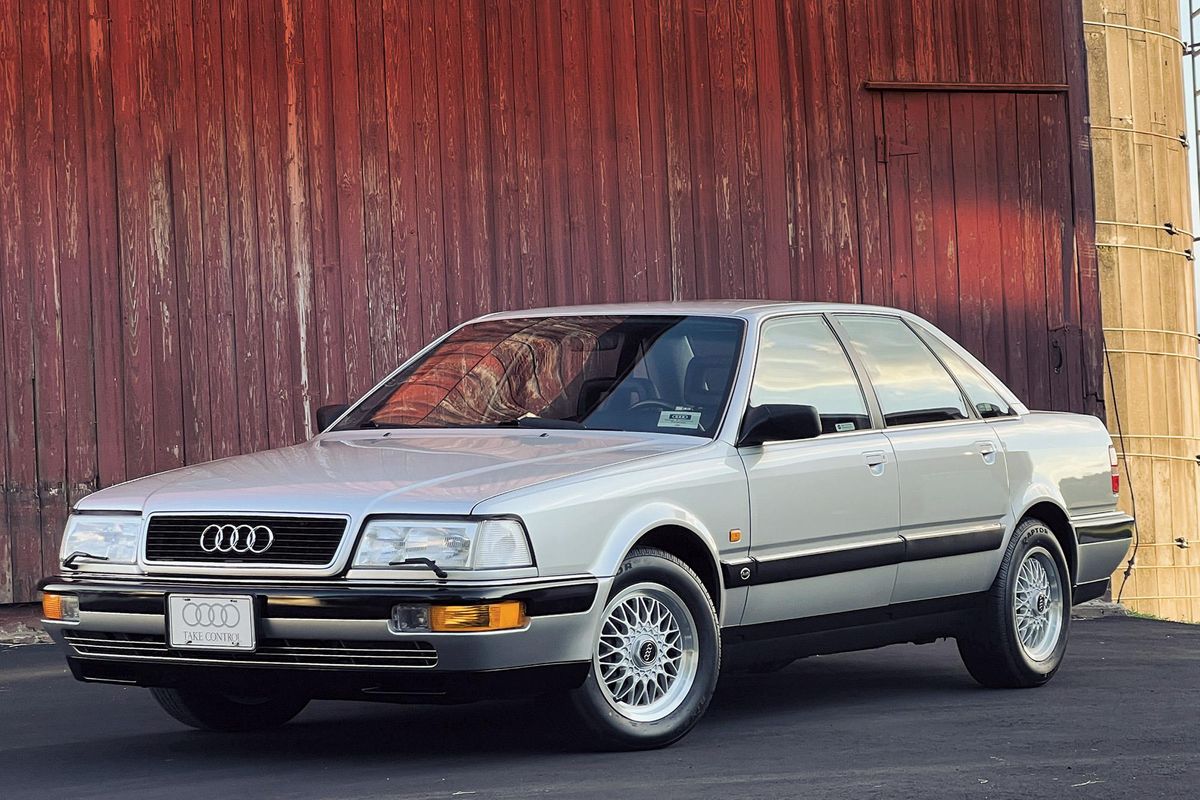 Audi's foray into the luxury car market with the Nineties V8