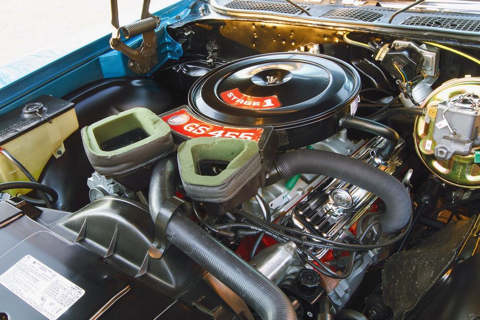 A Pair of Buick GS 455 Stage 1 Convertible Fourspeeds—One 1970, One