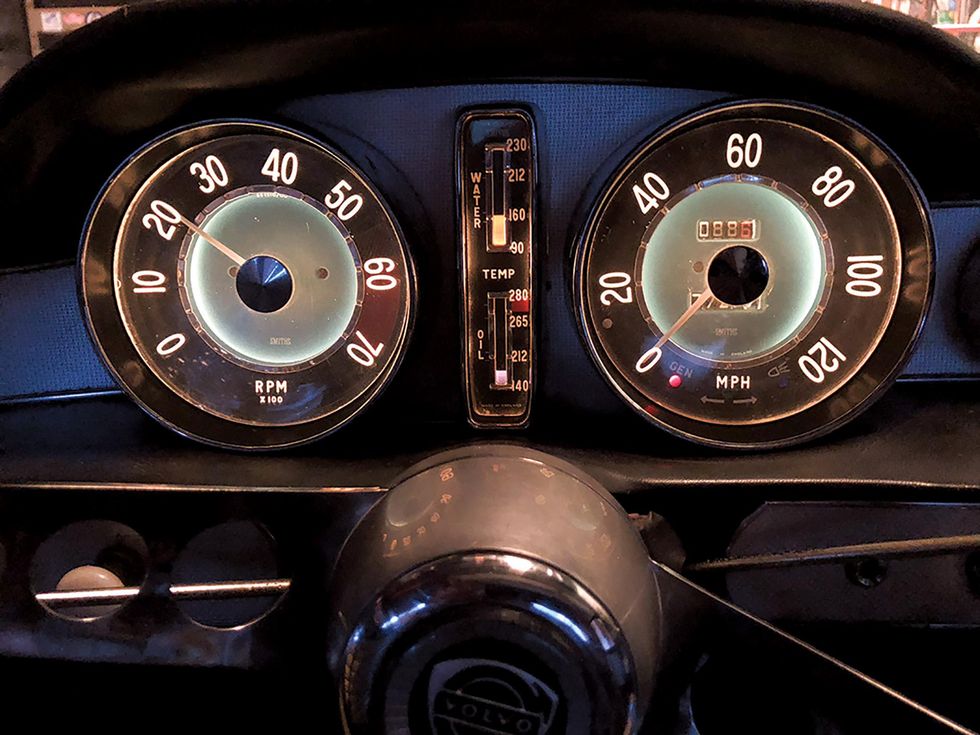 A Rotisserie Restoration Using Rare Parts Took This 1962 Volvo P1800 to