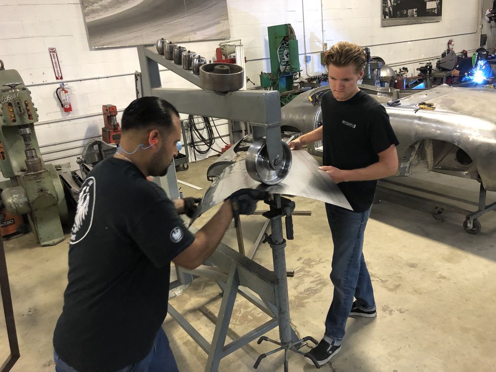 Emory Motorsports - Hand-Rolling Metal