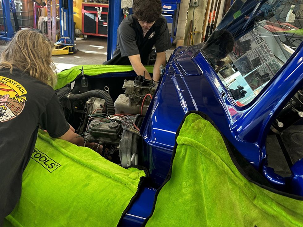 ESM Spartan Garage 1951 Dodge B-3-B 2024 Giveaway - Engine Bay 1