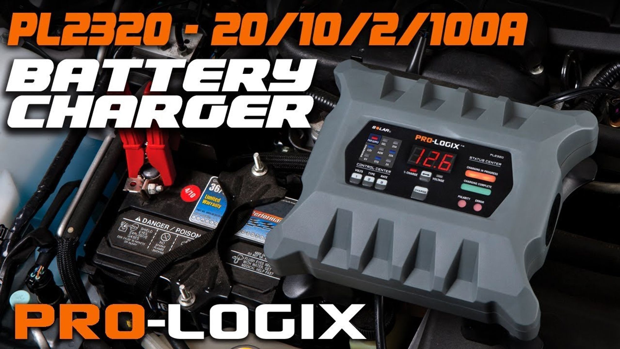 PROLOGIX PL2320 6/12V Battery Charger Hemmings