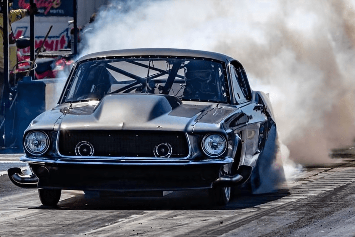 Famous Drag Racing Famous Street Legal Drag Car 1967 Ford Mustang “Helleanor” Heads to ...
