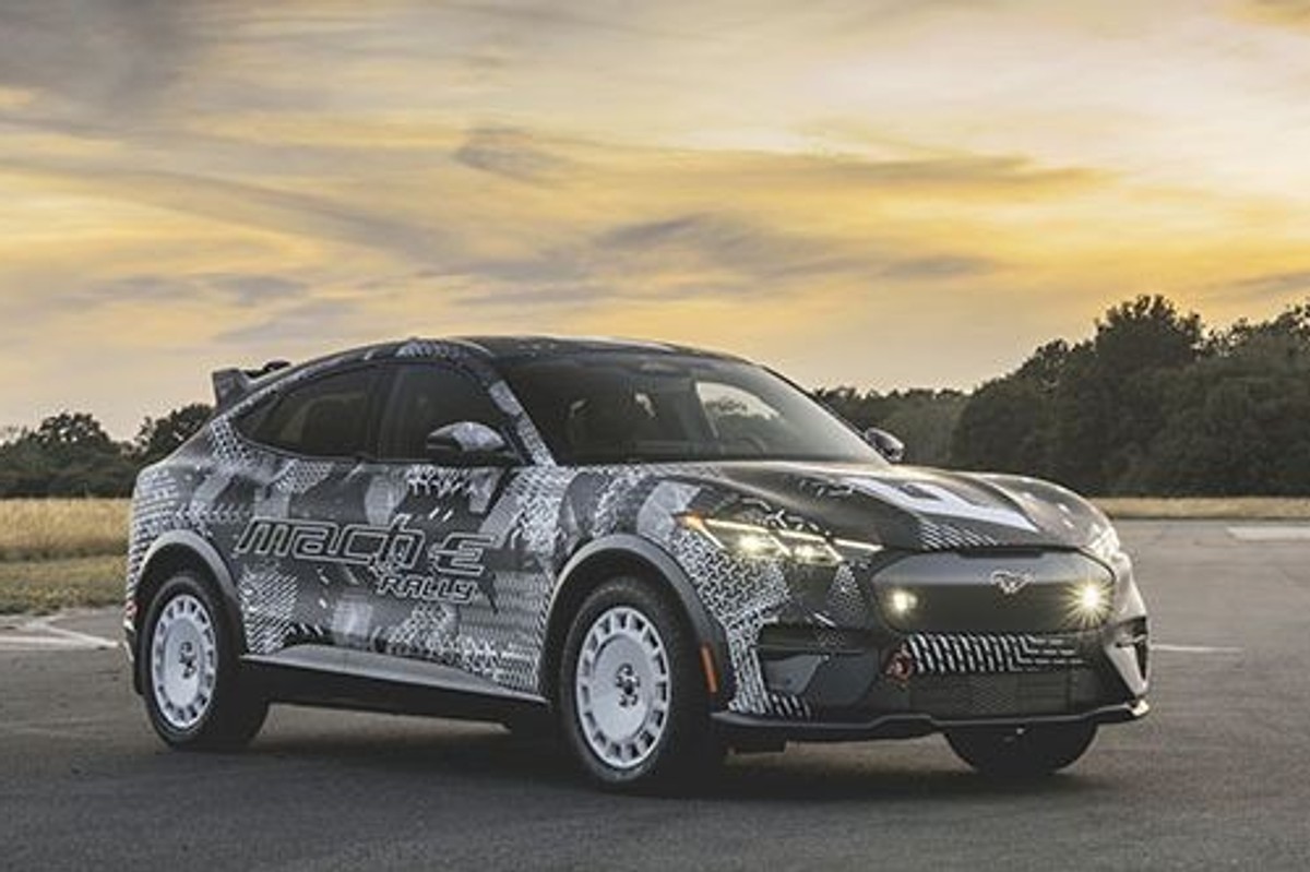 Ford Makes the Mustang Mach-E Rally Racing Ready - Hemmings