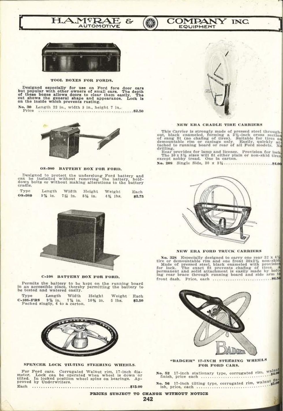 Vintage Literature: antique tool and part catalogs - Hemmings