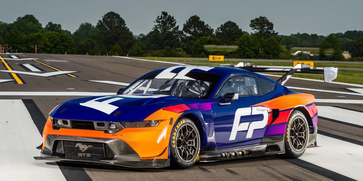 Ford Reveals Mustang GT3 Will Race at the 2024 24 Hours of Le Mans ...