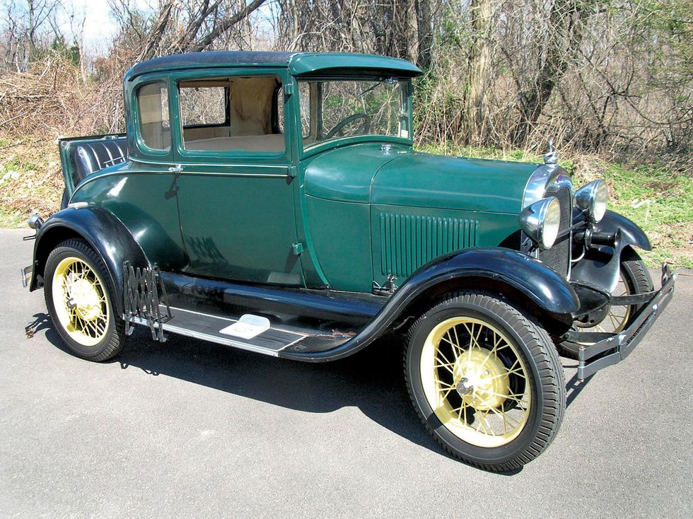 It took a no-holds-barred restoration to turn a patched-up 1929 Model A ...