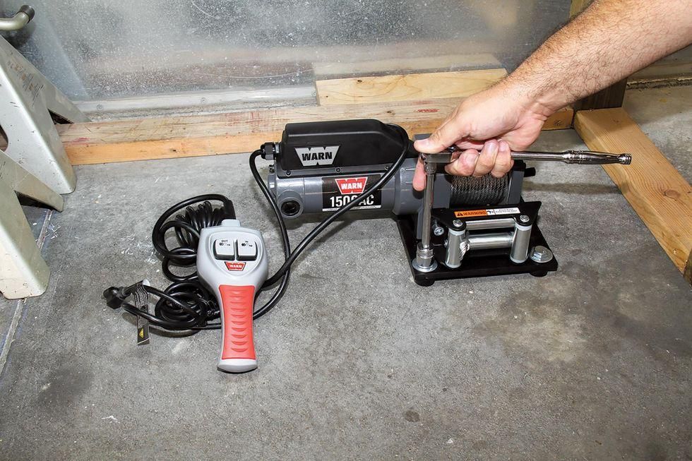 Installing An Electric Winch In Your Garage Makes Moving Vehicles Easy
