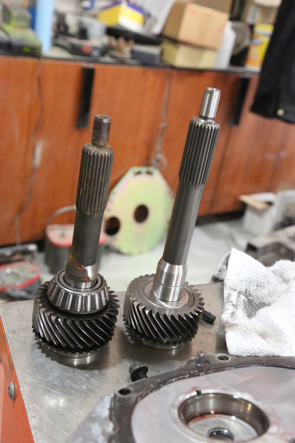 Gen-II LT vs LS input shaft for T-56 Transmission