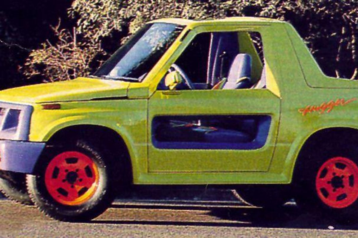 Nothing more '90s exists than Geo's Tracker concept vehicles