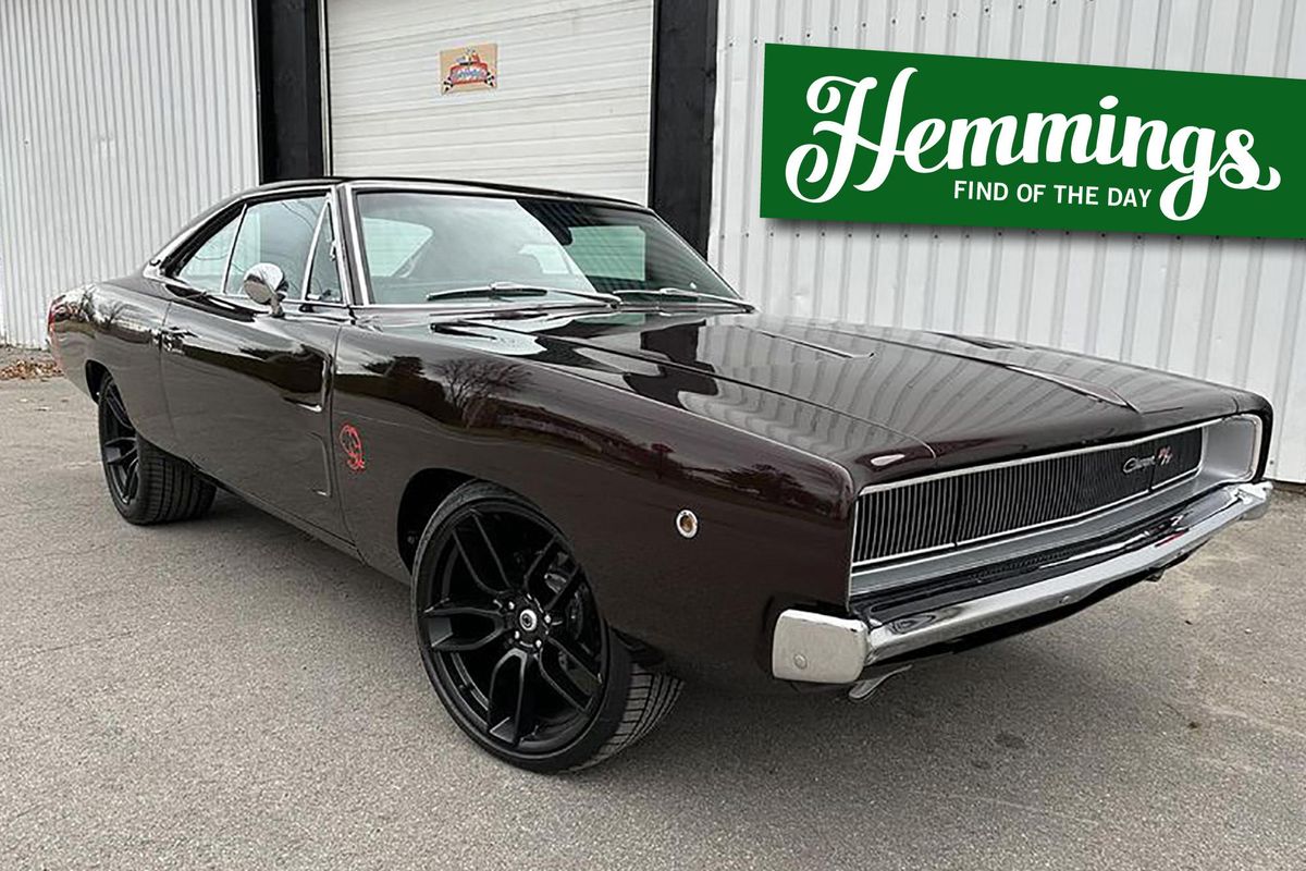 Where would a Hellephant crate Hemi be more at home than in a 1968 Dodge  Charger? | Hemmings
