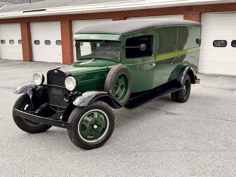 Want To Own Hemmings' 1931 Ford AA Larger Panel Delivery Van? It's Up For Auction!