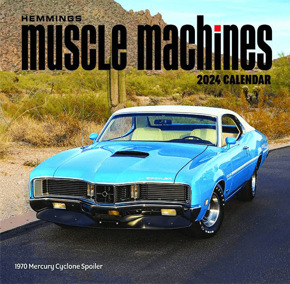 Hemmings Muscle Machines 2024 Calendar