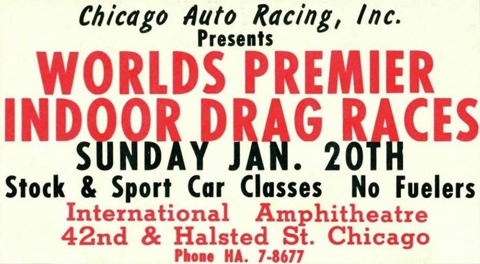 Back to the ‘60s: Indoor Vintage Drag Racing Was a Thing - Hemmings