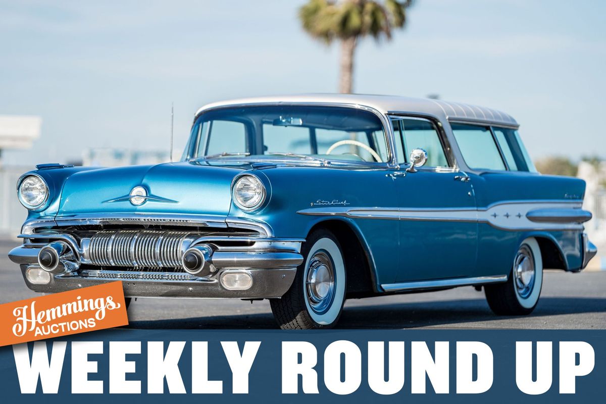 Hemmings Auctions Weekly Round Up: 1957 Pontiac Safari, 1954 Jaguar XK120, 2004 Dodge Ram SRT-10