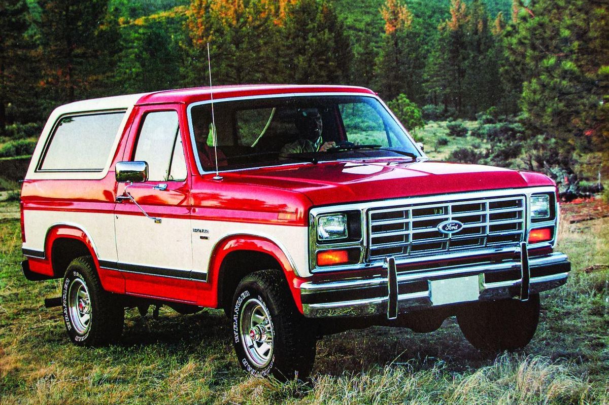 The 1980-’86 Bronco was an even greater departure from the original