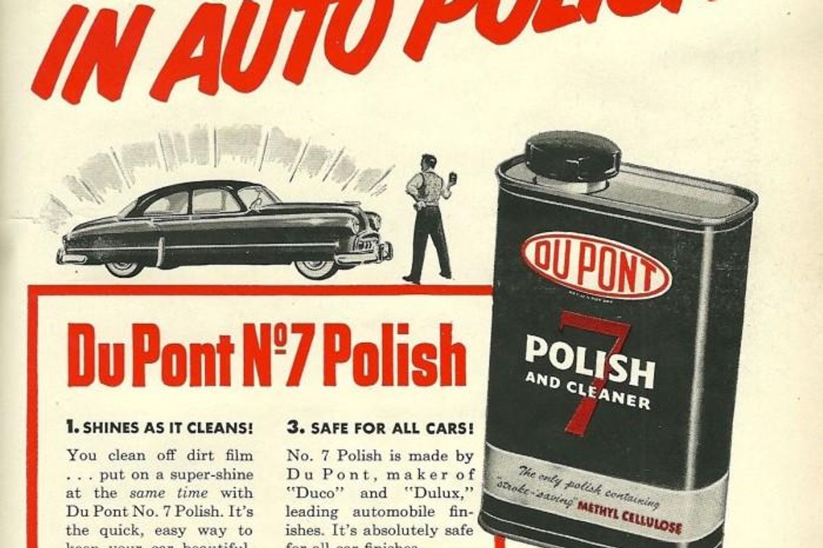 Dupont Rubbing Compound 12 oz Metal Can Vintage Car Details Clean