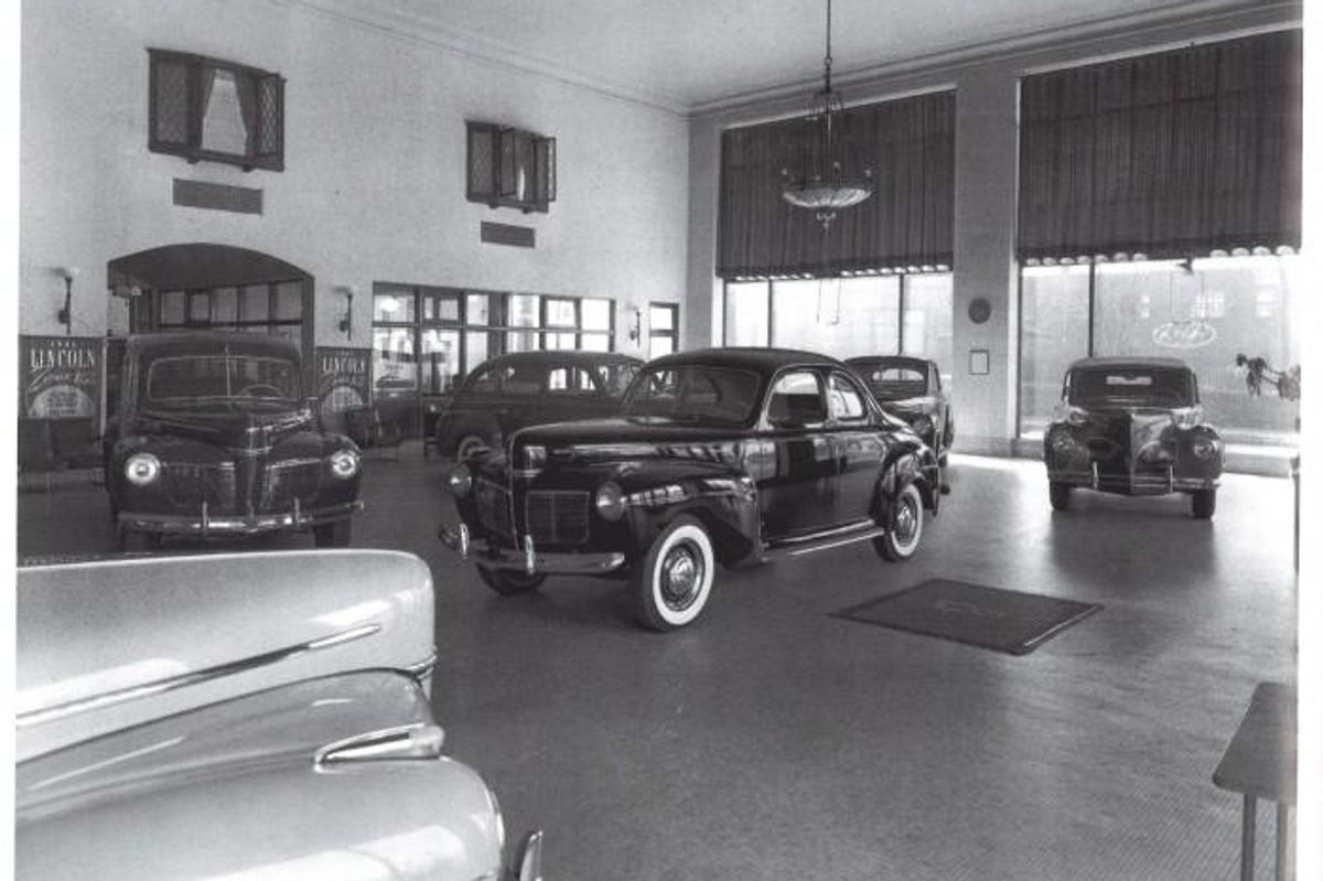 Vintage Car Dealership | Poster