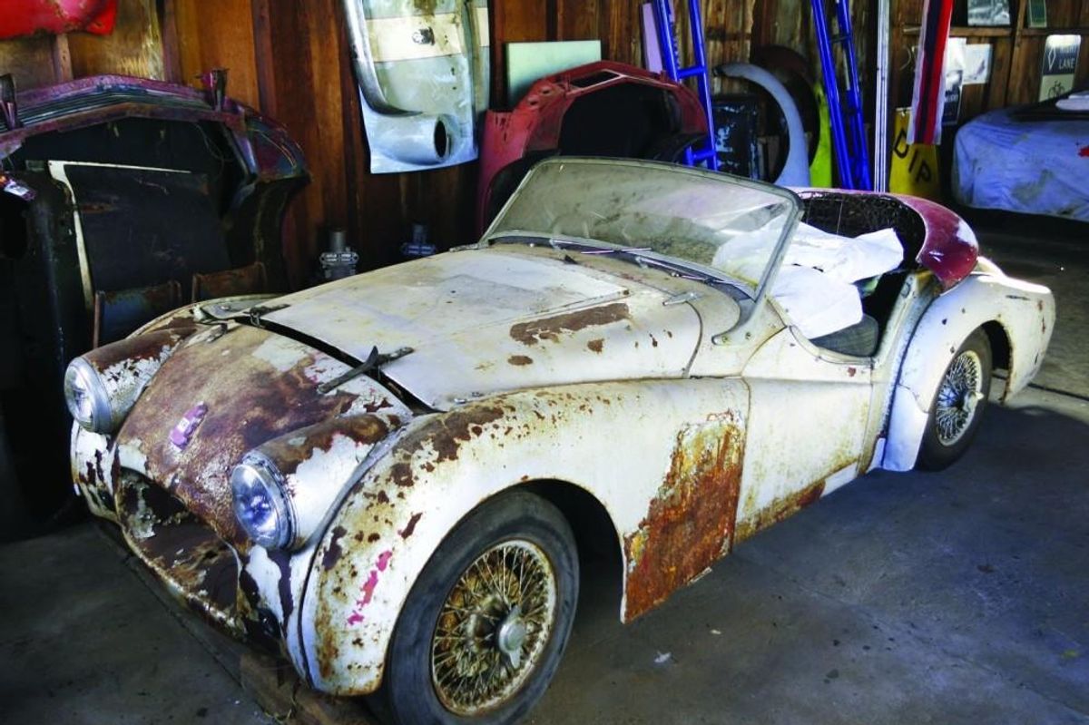 Como restaurar carretilla obra / Restoration car construction of old 