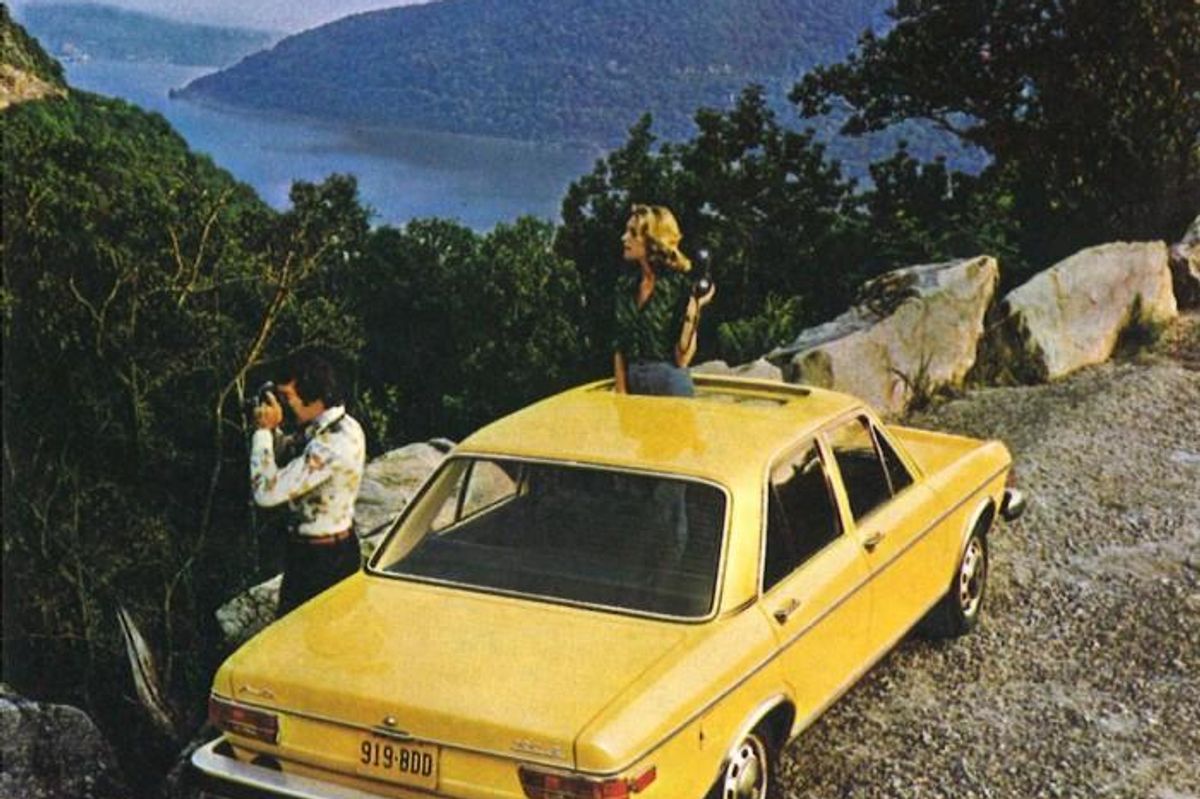 Paleolithic Prize: 1975 Audi 100LS brochure