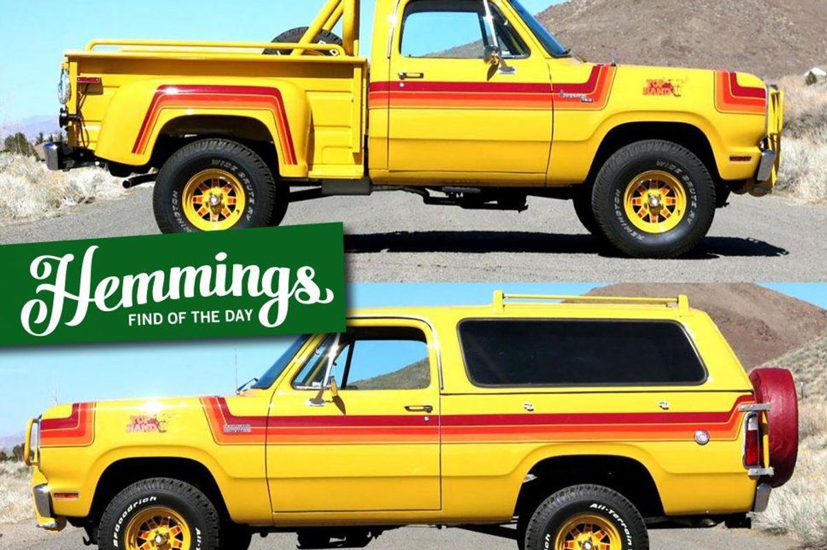 Hemmings Finds of the Day - 1977 Dodge Power Wagon and 1977 Plymouth Trailduster Top Hands